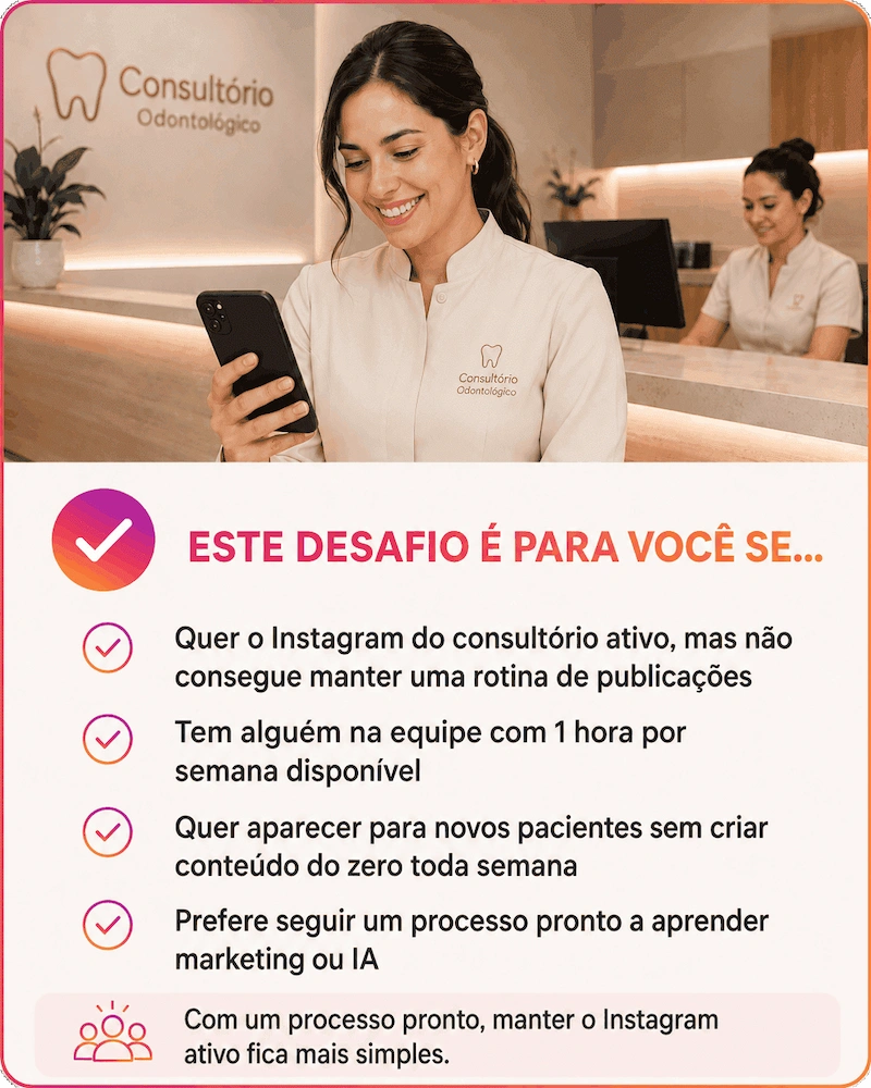 Este desafio é para você se...