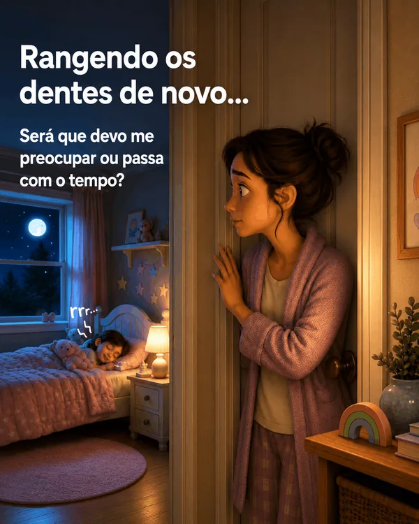 Exemplo de post de odontopediatria gerado pela Dai